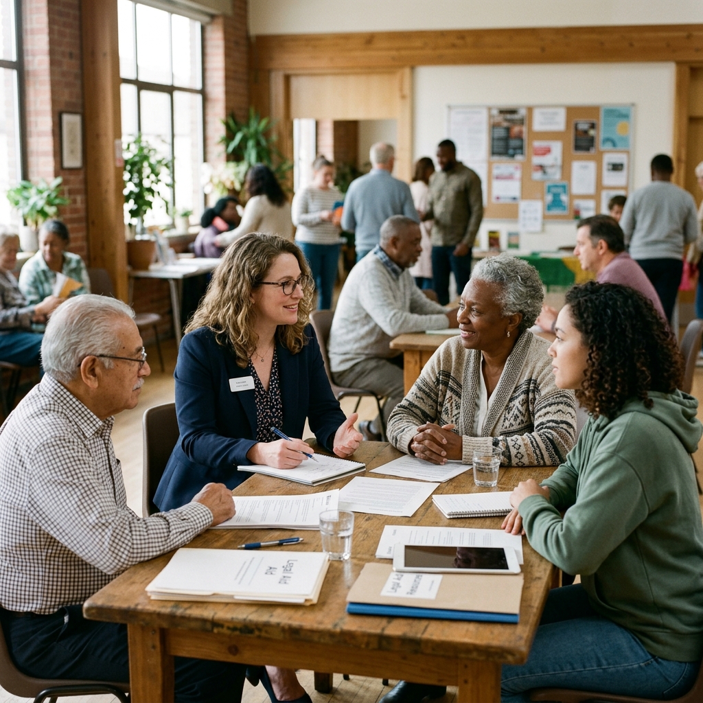 Community support session